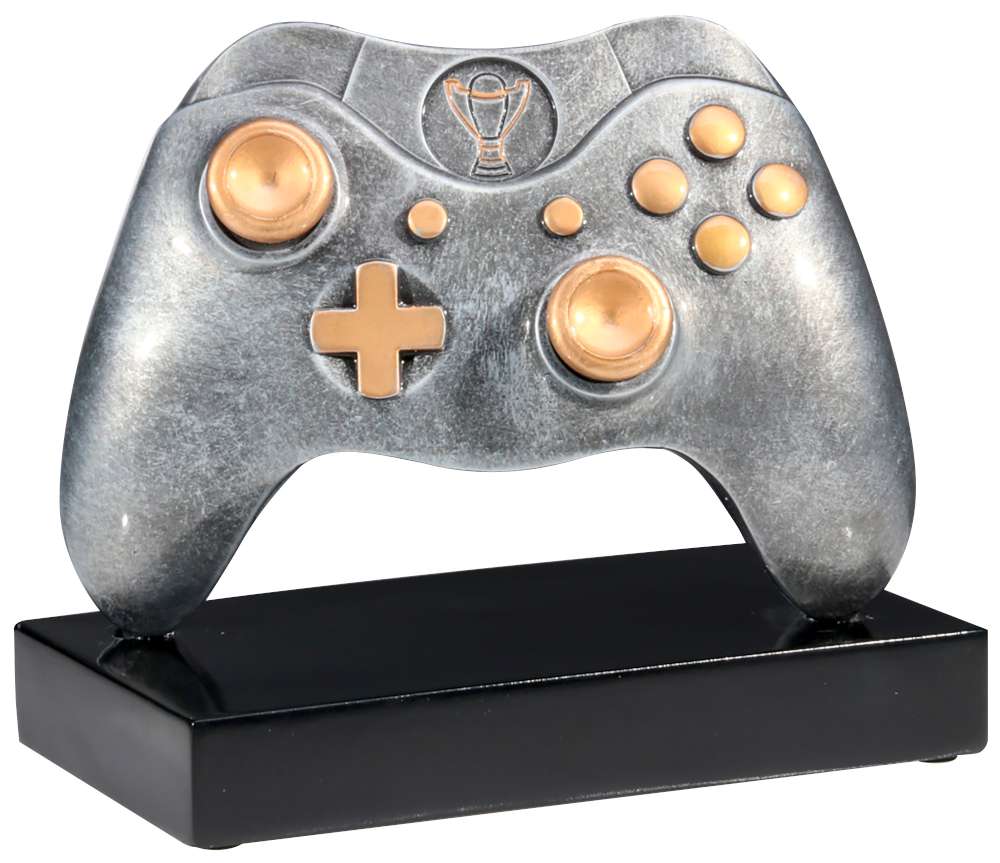 Gaming & E-Sports Pokal Controller aus Resin