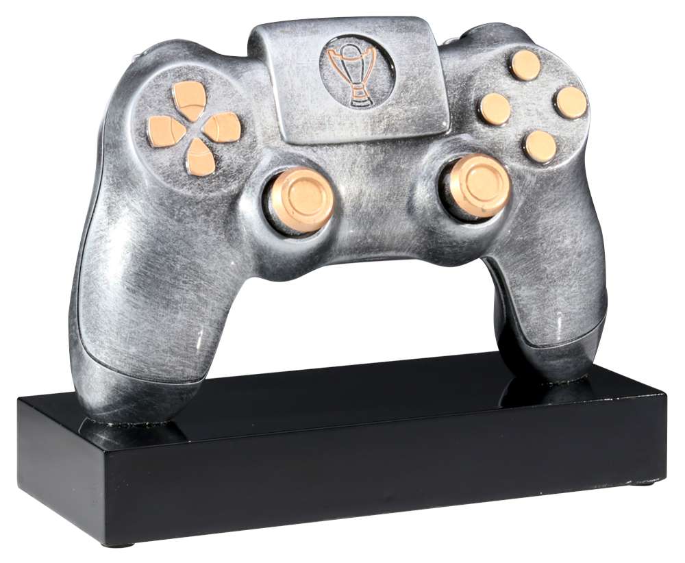 Gaming & E-Sports Pokal Controller aus Resin