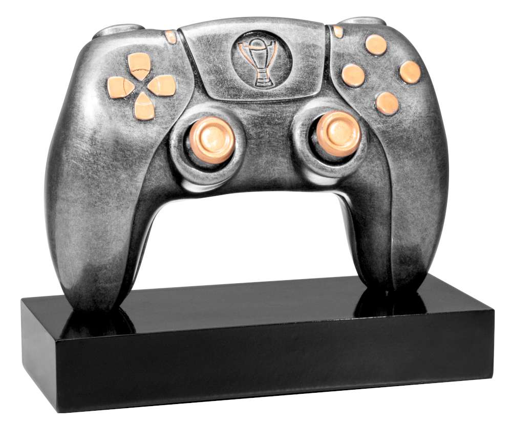 Gaming & E-Sports Pokal Controller aus Resin