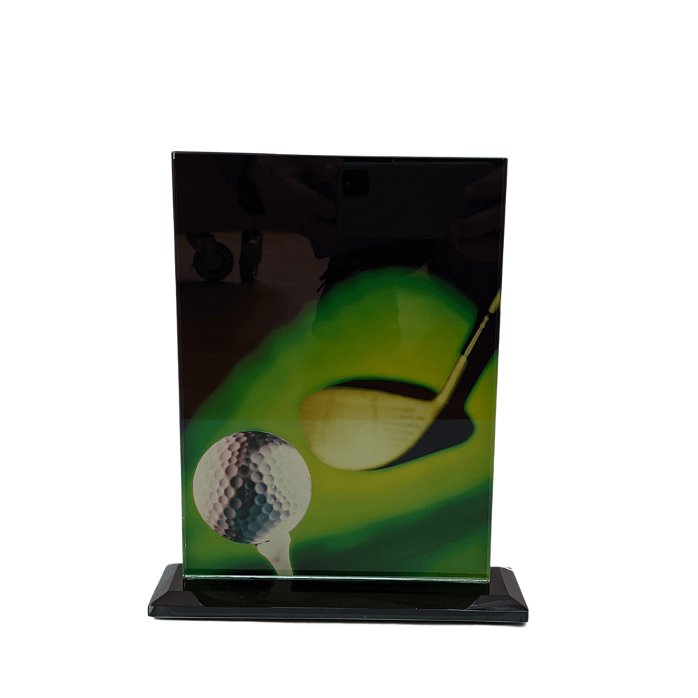 Glas Pokal - Golf