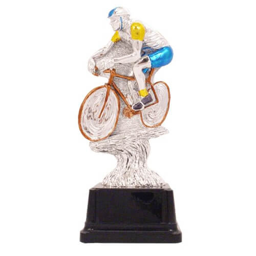Rennradfahrer Pokal