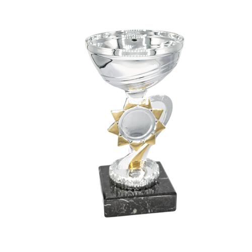 Mini-Pokal mit Metal-Schale