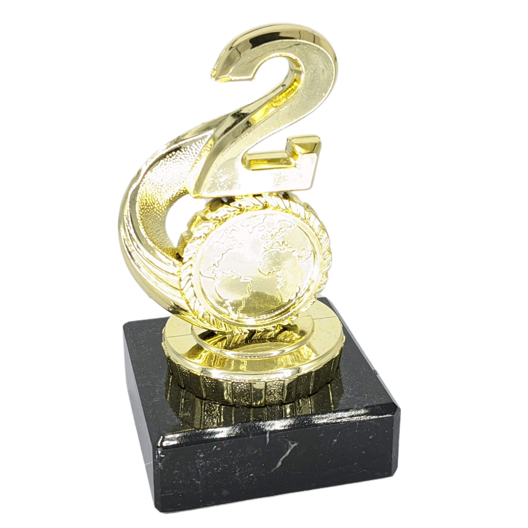 Minipokal Gold | Platz 1 bis 3 | Einzeln oder als 3er Serie | Personalisiert mit Wunschtext